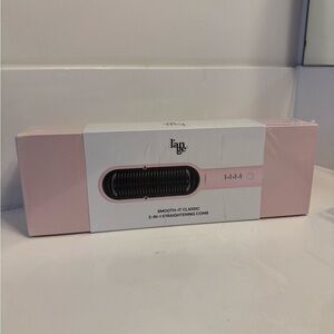 Lange Pink Smooth-It Classic 2-in-1 Straightening Comb